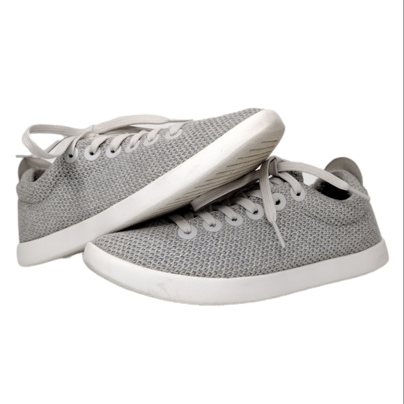 allbirds Shoes - Allbirds TR Tree Pipers Women's Knit Lace Up Gray Sneakers Shoes